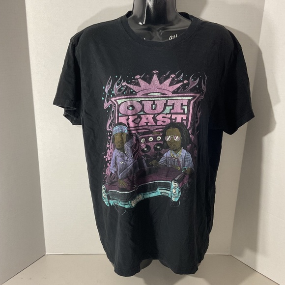 OutKast ATLiens Unisex Black T-Shirt Size Large - Picture 3 of 7